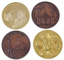 Vegyes 4db-os emlékérem tétel, benne: Bognár György (1944-) / Lebó Ferenc (1960-) 1991. "II. Já...