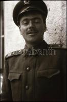 ~1958 5 db fotó NEGATÍV, rendőrök portréi és csoportképei