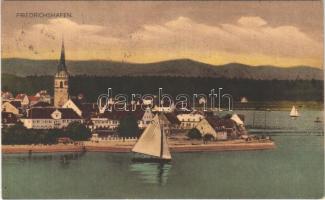 Friedrichshafen, general view, sailboat
