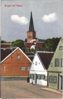 Bergen auf Rügen, street view, church