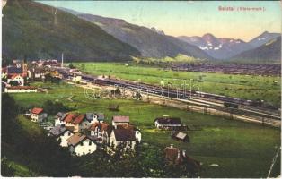 1915 Selzthal, Selztal (Steiermark); general view with railway station + ETAPP. GRP. KDO. No. 10. (EK)