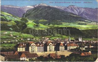 1917 Bressanone, Brixen (Südtirol); Neue Artillerie-Kaserne / K.u.K. military artillery barracks + "K.u.K. Etappen-Pferde-Spital BRIXEN" (EK)