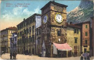 1917 Kotor, Cattaro; Piazza dArmi / Trg od oruzja / square (EK)