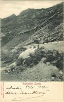 1902 Mostar, Komadina-Quelle / spring source (glue mark)