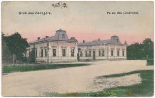 1916 Sadhora, Sadagóra, Sadigura; Palais des Großrabbi / Palace of the Great Rabbi (Ruzhin dynasty), Judaica (EK)