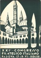 1934 Padova, XXI. Congresso Filatelico Italiano / 21st Italian Philatelic Congress (EK)