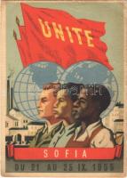 1955 Sofia, Unite. Second International Conference of the Food, Tobacco and Hotel, Cafe and Restaurant Workers (EK)
