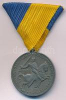 1941. Délvidéki Emlékérem cink emlékérem mellszalaggal. Szign.: BERÁN L. T:2 kis patina  Hungary 1941. Commemorative Medal for the Return of Southern Hungary zinc medal ribbon. Sign.:BERÁN L. C:XF small patina  NMK 429.