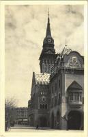 Szabadka, Subotica; Gradska kuca / Városháza / town hall + 1941 Szabadka visszatért So. Stpl.