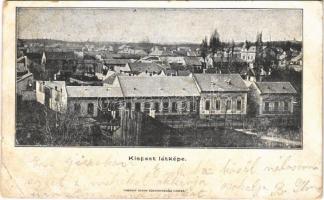 1905 Budapest XIX. Kispest látképe. Fischhof Henrik kiadása (EB)