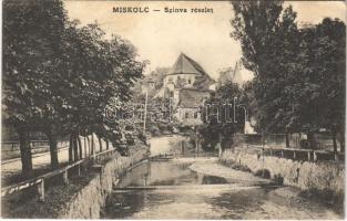 1910 Miskolc, Szinva részlet. Fodor Zoltán kiadása (EK)