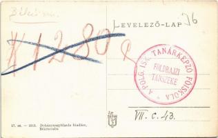 Békéscsaba, Városi színház, nyomda, üzletek, villamossín + "A POLG. ISK. TANÁRKÉPZŐ FŐISKOLA FÖ...