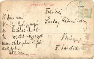 Nyitrakoros, Koros, Krusovce; Báró Forster kastély (Berényi-kastély), kerti munka / castle, gardenin...