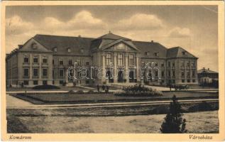 1935 Komárom, Komárnó; városháza / town hall (EK)