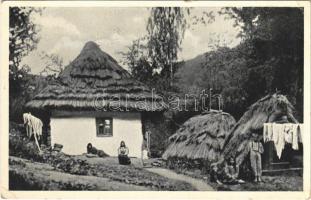 1941 Ökörmező, Volove Polje, Volové, Mizhhirya; kunyhó / chata / house (EK)