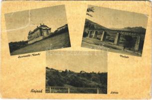 1944 Hajasd, Voloszjanka, Volosyanka; Sportszálló Uzsokon, Viadukt / viaduct, sport hotel in Uzhok (EB)