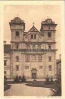 Kassa, Kosice; Premontrei templom. Maurer Adolf kiadása / church
