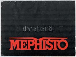 1981 Mephisto című film nyomtatott részletfotói, mappában, 8 db