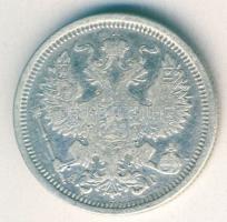 Cári Oroszország 1891. 20k Ag T:3