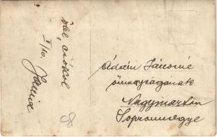 Czaple-i emlék! Felsztyn, Galícia / WWI Austro-Hungarian K.u.K. military, soldiers in winter in Gali...