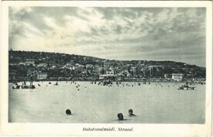 1940 Balatonalmádi, strand (EK)