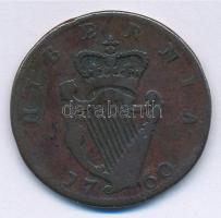 Írország 1760. 1/2p Cu "II. György" T:3
Ireland 1760. 1/2 Penny Cu "George II" ...