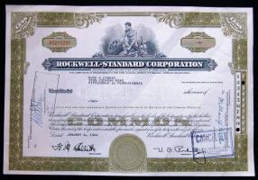 USA 1959-69. 6 db részvény, 3 klf