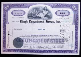 USA 1959-69. 6 db részvény, 3 klf