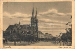 1935 Békéscsaba, Szent István tér, templom (EK)
