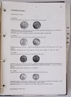 Valutatájékoztató 1986. I. és II. kötet. Magyar Nemzeti Bank kiadása műbőr gyűrűs albumban, használt...