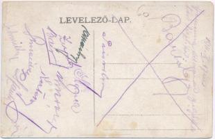 1911 Sztropkó-Felsővízköz, Stropkov-Svidník; Üdvözlet a hadgyakorlótérről! A Felsőmagyarországi Sztr...