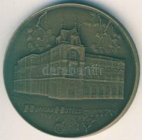 1977. "25 éves a hűtőgépgyár-Jászberény" Br emlékérem T:1 + "Hungar Hotels-Hotel Tisz...