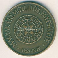 1973. "MÉE" piefort (vastag) Br emlékérem + 1979. "MÉE" Br emlékérem T:2
