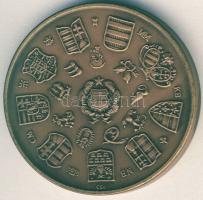 1973. "MÉE" piefort (vastag) Br emlékérem + 1979. "MÉE" Br emlékérem T:2