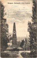 1918 Medgyes, Mediasch, Medias; Roth Denkmal / emlékmű / monument (EB)