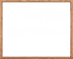 Fa képkeret 43x50 cm Kopásokkal