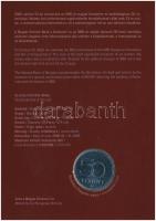 2006. 50Ft Cu-Ni "1956-os forradalom" emléklapon T:1