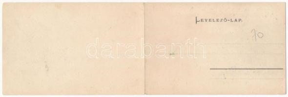 Ada Kaleh, Török sziget Orsova alatt, Magyar határ, Román határ, Szerb határ. Müller Testvérek kiadá...