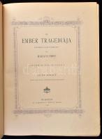 Madách Imre: Az ember tragédiája. Zichy Mihály húsz képével rézfénymetszetben.Bp., 1898., Athenaeum,...