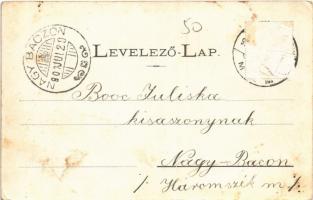 1907 Marosvásárhely, Targu Mures; Fő tér, Bartscht Károly, Henning Károly, Falkenstein Ödön, Csiky E...