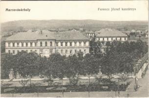 Marosvásárhely, Targu Mures; Ferenc József kaszárnya. Porjes S. Sándor kiadása  / K.u.K. military barracks