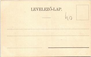 Nagyvárad, Oradea; Szent László tér, kávéház, üzletek. Helyfi László kiadása / square, café, shops