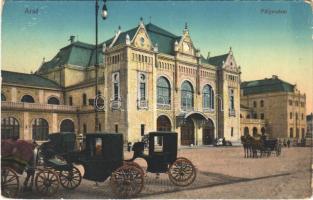 Arad, Pályaudvar, vasútállomás / railway station (EK)