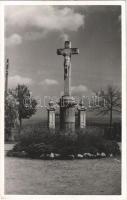 1939 Pannonhalma, Győrszentmárton; Bencés főapátság, feszület. photo