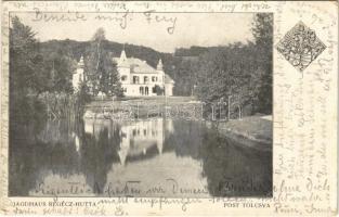 1904 Regéc, Regéc-Huta; Jagdhaus / vadászlak, kastély (EK)