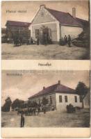 1926 Pázmánd, Fő utca, üzlet, Községháza. Nagy László kiadása (r)