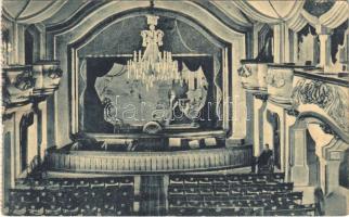 1917 Szentes, Tóth József színház, belső. Szilágyi Dezső kiadása