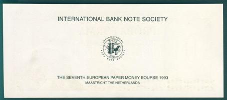 1973. "Próba forma 01" barnás-zöldes papíron 1993-as Maastricht-i Börze ajándék utánnyomata T:I