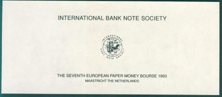 1973. "Próba forma 01" kékes-szürkés papíron 1993-as Maastricht-i Börze ajándék utánnyomata T:I