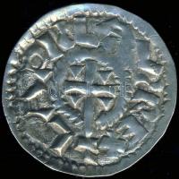 I. László 1077-95. Denár Ag ÉH. 15 T:2 kis patina